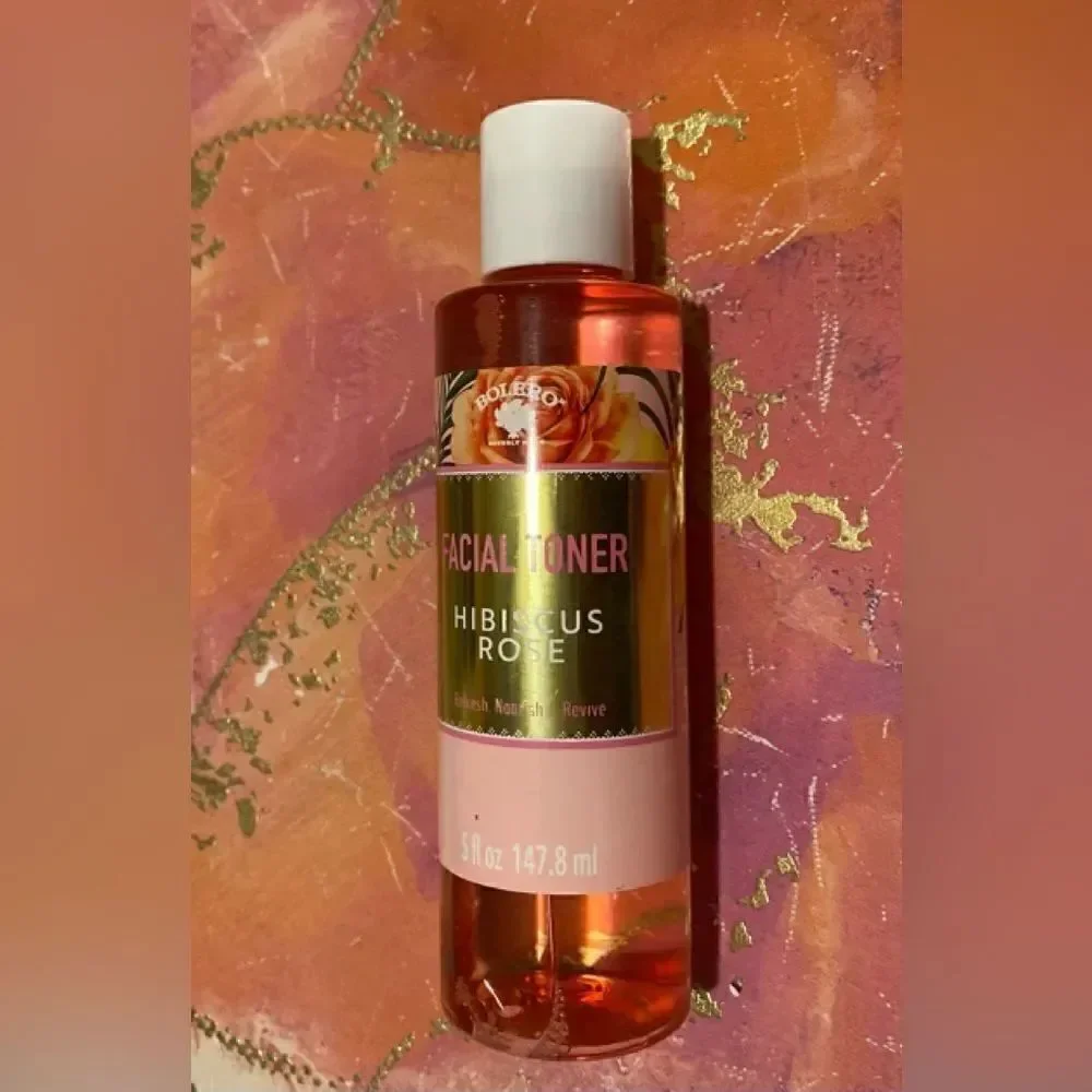 🌷Bolero Facial Toner Hibiscus 🌺 Rose Facial Serum 5FL OZ 147 .8ml